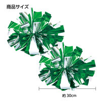 アーテック ハンドフリーチアポンポン グリーンシルバー 3221 1組(2個)