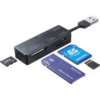 サンワサプライ アンドロイド対応カードリーダー ADR-TCAML22BK 1個