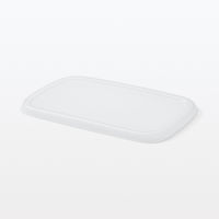 無印良品ホーロー保存容器 中 幅11.5×奥行19×高さ5cm +シール蓋 中 各1個セット 良品計画