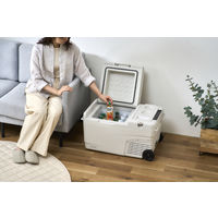 アイリスオーヤマ 充電式ポータブル冷温庫26L IPDW-B3A-W 1台