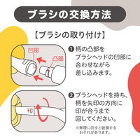 ピジョン 母乳実感 スポンジブラシ プラスチック・ガラス哺乳びん兼用