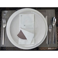 オリエンタル紙業 4ツ折ナフキン マスクサンドナプキン ホテルバージョン　2000枚(50枚×40) 658339（直送品）