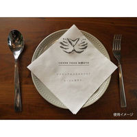 オリエンタル紙業 4ツ折ナフキン マスクサンドナプキン カフェバージョン　3000枚(50枚×60) 658340（直送品）