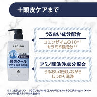 LUCIDO（ルシード）薬用 スカルプデオシャンプー EXクールタイプ 詰め替え 380ml メンズ 男性用 シャンプー マンダム
