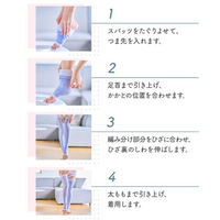 寝ながらメディキュット　フルレッグ　Ｌ　Dr.Scholl（ドクターショール) レディース ルームソックス 着圧靴下 ハイソックス