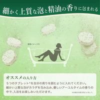 アーユルタイム スパークリングタブレット レモングラス&ベルガモットの香り 200g（透明タイプ） アース製薬 重炭酸Na配合