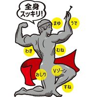 2WAY ボディヘアトリマー 男のムダ毛これ一本 フェザー安全剃刀