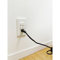 富士パックス販売 夜になると光るコンセントキャップ SV-7435 1個