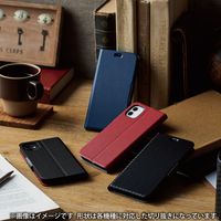 Xperia 10 V ケース ソフトレザー 手帳型 マグネット 超軽量 ブラック PM-X232PLFUBK エレコム 1個（直送品）