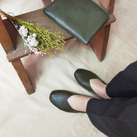 パラデック レ プリエノイエ 携帯スリッポンSオリーブグリーン PLN-1GR 1足