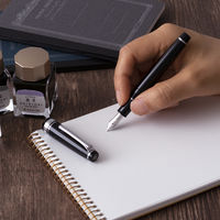 【アウトレット】セーラー万年筆 プロフェッショナルギアスリム銀 万年筆 ブラック Z(ズーム) 101222720 1本