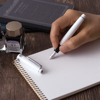 【アウトレット】セーラー万年筆 プロフェッショナルギアスリム銀 万年筆 ホワイト M(中字) 101222410 1本