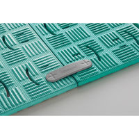 テラモト 軽量パタパタマット　グレー　９００×２０００ MR0750205 1枚（直送品）