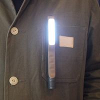 長輝LITETEC LEDペンライトグレイブルー PC-06 1個