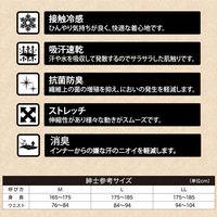 ブルーメイト 紳士用 前開きボクサーパンツ 無地 3色入り Lサイズ N4302P NE3 L 1パック(5枚)