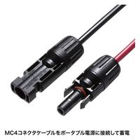 サンワサプライ ポータブルソーラーパネル(200W) BTL-SP2 1個