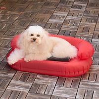 犬用 エアベッド 膨らませて簡単ベッド、空気を抜いてコンパクト収納 1個