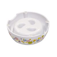ゆっくりデコボコ食器 S 1個 犬用 早食い防止 ドギーマン