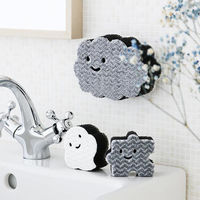 ペタッ！と貼りつくスポンジ お風呂用 バスクリーナー 1個 ロハコ （LOHACO）  オリジナル