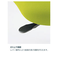 【組立設置込】イトーキ ボニートチェア 布地張り 背裏 樹脂タイプ 肘なし ラズベリーレッド KT170PVM-W9M4 1脚（直送品）