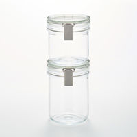 無印良品 ソーダガラス密封ビン 約750ml 良品計画