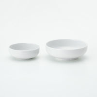 無印良品 白磁浅鉢 大 約直径15.5×高さ5cm 1セット（3個） 良品計画