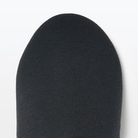 無印良品 洗える携帯用スリッパ 黒 M 22～24.5cm用 良品計画