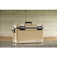 パール金属 キャプテンスタッグ シャルマン クーラーボックス35L ベージュ UE-0089 1個