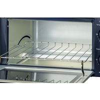 YAMAZEN カーボン オーブントースター 1200W 2枚焼き 温度調整機能 タイマー付 YTSC-C120(B) 1台