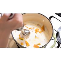 YAMAZEN マルチハンドブレンダー ステンレス刃 600mlボトル・チョッパー・泡立て器付 YHBA-T120(W) 1台