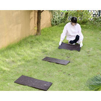 山善（YAMAZEN） ラバーステップマット枕木 RSM-M 4枚