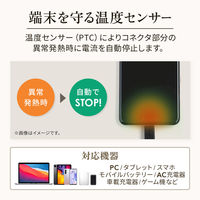 オウルテック PD60W やわらかく断線に強い USB C to Cケーブル1.2m ホワイト OWL-CBPTCC12-WH 1個