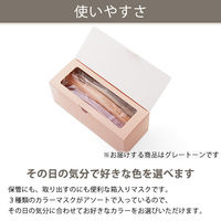 会話しやすい立体型マスク カラーアソート グレートーン 3Dマスク 不織布 使い捨て　1箱(10枚×3色入)　 オリジナル