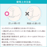 生理用品 ソフィ シンクロフィット 特に多い昼用 厚型タイプ トイレに流せる 1セット （20ピース×5個） ユニ・チャーム