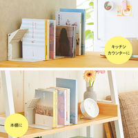 リヒトラブ 1冊でも倒れないブックスタンド ブラック A3575-24 1台