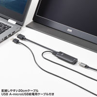 サンワサプライ HDMI-Type-C(DP Altモード)変換アダプタ(4K/60Hz) AD-HD26TC 1個