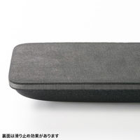 サンワサプライ 低反発リストレスト(W450mm・抗菌) TOK-MU6BK-L 1個（直送品）
