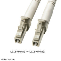 サンワサプライ タクティカル光ファイバケーブル(マルチ50μm、LC×2-LC×2、30m) HKB-LCLCTA5-30N 1本（直送品）
