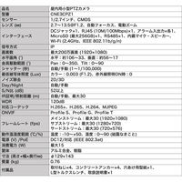 防犯カメラ 監視カメラ PTZカメラ 屋内用 マイク・スピーカー内蔵 CNE3CPZ1 エレコム 1個（直送品）