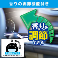 クルマの消臭力 クリップタイプ アクアブルーの香り 5パック（2個入×5） 消臭剤 車 芳香剤 エステー