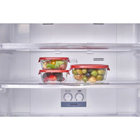 HARIO（ハリオ） 耐熱ガラス製保存容器 5セット（250ml2個＆600ml1個×5） レッド