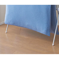 洗濯物干し 伸縮式 布団干し 室内・室外共用 X型 コンパクト アルミ製 ホワイト ポーリッシュ PS-34A 5個 天馬