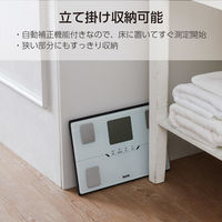 タニタ 体重 体組成計 アプリでスマホと連携 薄型ワイドタイプ 立てかけ収納可能 BC768WH　5台