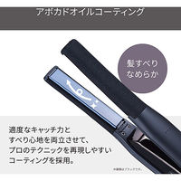 ヘアアイロン 薄型ヘッド スリムプレート 温度調整/ロック/メモリー機能 開閉ロック グレー NIS300A-H テスコム 1個