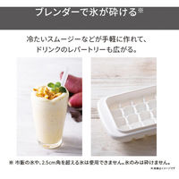 ハンドブレンダー ミキサー チョッパー 付き 【つぶす/まぜる/きざむ】 金属製 ホワイト TBL20A-W テスコム 1個
