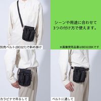 クツワ 文具エプロンバッグ ホルダー ブラック BE022BK 1個