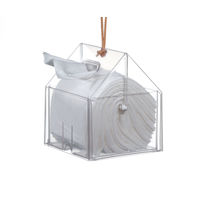 吉川国工業所 再生プラスチックを使ったティッシュホルダー ベージュ THR-01 1個