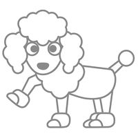 ヤマト グラスデコ オーナメントプレートパック いぬ GDP-D1 1個