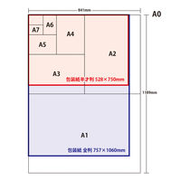ササガワ 包装紙 レディローズ 半才判 49-1501 1箱（50枚×10包）（直送品）