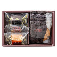 アデリー ホシファームフリルニュアンスレッド８本とオークラケーキ＆ブラウニー＆クッキー FMX-06B 1箱（直送品）